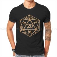 DnD Game Newest TShirt for Men D20 Dice Tabletop Basic T Shirt Hip Hop Gift Clothes Streetwear XS-4XL-5XL-6XL