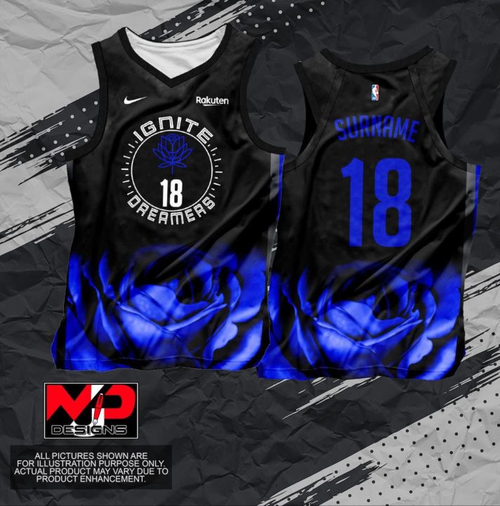 BLUE HOUSE 01 BASKETBALL JERSEY FREE CUSTOMIZE OF NAME AND NUMBER ONLY full  sublimation high quality fabrics jersey/ trending jersey