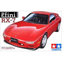 พลาสติกรถรุ่นอาคารชุด124 Scale ASSEMBLY รถสำหรับ MAZDA efini RX-7 Tamiya 24110รุ่น DIY