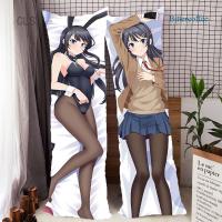 ﹍▩❆ Seishun Buta Yarou Sakurajima Mai Dakimakura Anime Girl Hugging Body Pillow Case Large Pillow Covers