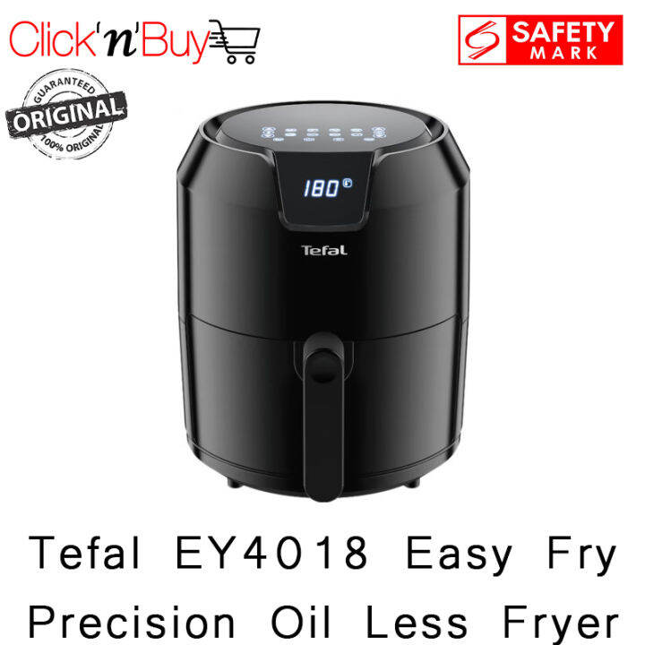 Tefal EY4018 Easy Fryer Precision Oil Less Fryer. XL Capacity. Healthy ...