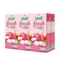 ยูนิฟ เฟรช ดีไลท์ น้ำผักผลไม้ผสมลิ้นจี่40% 180 มล. แพ็ค 6 กล่อง Unif Fresh Delight Lychee 40% 180 ml x 6 โปรโมชันราคาถูก เก็บเงินปลายทาง