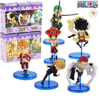 WCF one piece battle limited luffy zoro sanji โมเดลวันพีช ฟิกเกอร์ วันพีช โมเดล โมเดลลูฟี่ โซโล ซันจิ ของเล่น ของสะสม ของขวัญ 6 ตัว 🇨🇳