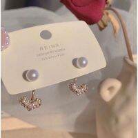 middle heart - morning.earrings