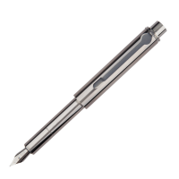 Metal positive posture fountain pen signature pen art pen office ink bag fountain pen model D-6046