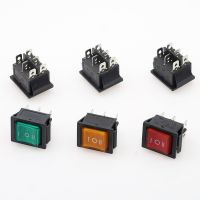 KCD4 Rocker Switch ON-OFF 2 Position 4 Pins /6 Pins Electrical equipment With Light Power Switch Switch cap 16A 250VAC/ 20A 125V Electrical Circuitry