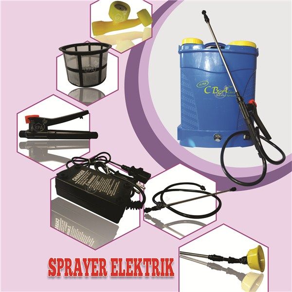 SPRAYER ELEKTRIK - SPRAYER DISINFECTAN - TANGKI SEMPROT GENDONG - CBA ...