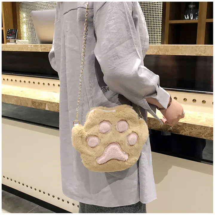 cute-childrens-handbag-zipper-shoulder-bag-lovely-childrens-coin-purse-cute-bear-paw-shoulder-bag-soft-plush-crossbody-bags