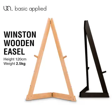 20pcs Mini Wooden Easel, 4.9in Wooden Artist Easel Triangle Cards Stand  Display Table Top Artwork Display Tabletop Tripod Easel Holder Stand for  Small