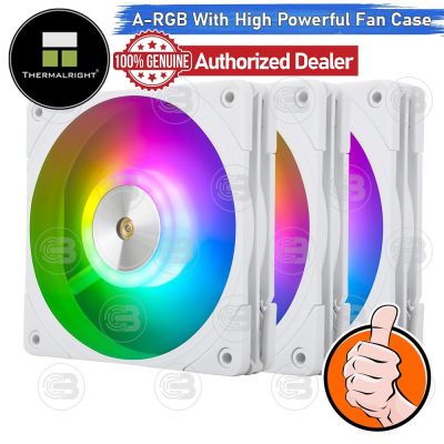 [CoolBlasterThai] Thermalright TL-B12W-S (3 PCS) 2000+RMP A-RGB Static Pressure Fan Case (size 120 mm.) ประกัน 3 ปี