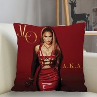 (Inventory) Newly customized music Jennifer Lopez sofa pillowcase decoration pillowcase home decoration pillowcase wholesale (contact information) The seller to support free customization. The pillow is designed with double-sided printing.