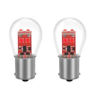 2Pcs Turn Signal Light 1156 BAY15D Lamp 6SMB Led Bulbs Car Tail Bulb Brake Lights 12V Auto Reverse Lamp