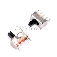 20pcs New SS12D07 SS12D07VG4 Mini Vertical Slide Switch 1P2T 3 Pin Toggle Switch DIP PCB DPDT Vertical Switch 4mm Electrical Circuitry  Parts