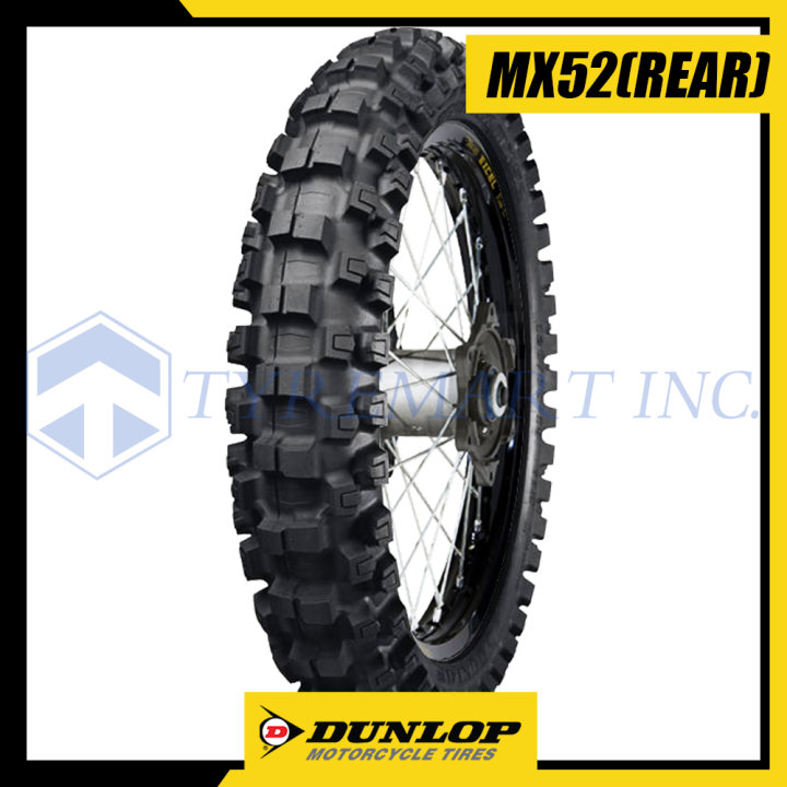Dunlop Tires MX52 100/9019 57M Tubetype OffRoad Motorcycle Tire (Rear) Lazada PH