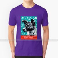 1957 Laika The Dog For Men Women T Shirt Print Top Tees 100% Cotton Cool T Shirts S   6XL Vintage Retro Antique Animal Art XS-6XL