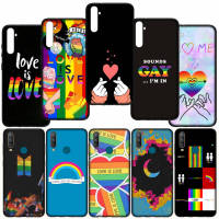 ปก เคสโทรศัพท์ C170 PB119 love is love Rainbow LGBT ซิลิโคน หรับ Realme C35 C55 C2 C3 C11 2021 C12 C15 C21 C25 C33 5 5i 5S 6i 6 8 Pro 6Pro C25S C21Y C25Y Real me 5Pro C Y 8Pro อ่อนนุ่ม Phone Casing