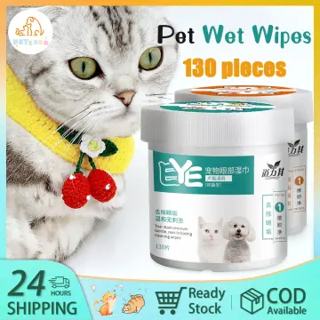 Kitten sales eye wipes