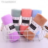 ▧▬ Coral Velvet Trimming Towel Plain Color Face Washing Face Towel Soft Absorbent No Lint No Fading microfiber hair towel turban