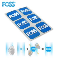 FOSS จักรยานยาง Patch 6ชิ้นแพ็คซ่อมเครื่องมือจักรยาน Inner Tube กาวยาง Patch Repair เครื่องมือ Quick Fix Self-Adhesive จักรยานเครื่องมือ