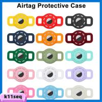 K8SEQ Useful Dog Cat Collar GPS Finder Silicone Airtag Protective Case Pet Anti-lost Locator Sleeve Air Tag Holder Tracker Protector Cover