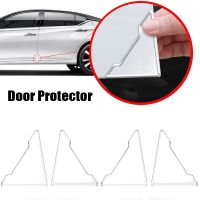 1Pcs Car Door Corner Anti-collision Covers Transparent Silicone Protector Anti-Scratch Stickers Door Protection Cover Universal Car Door Protection