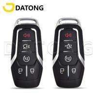 Datong World Kunci Remote Mobil เปลือกมัสแตงปลอกสำหรับ Ford ฟิวชั่นมอนดิโอ Kuka 2015 2016 2017ด้วยใบมีด HU101