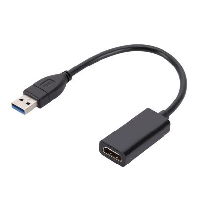 ☜∋❀ USB to HDMI converter Android Mac OS PC to TV drive free USB3.0 TO HDMI HD cable