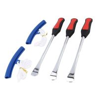 5pcs/set Tire Change Tool Set Tire Dismounting Mounting Set Kit Tyre Spoon Lever Heavy Duty Motorcycle Bike Car Tires Tools