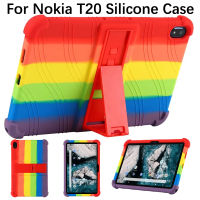 เคสซิลิโคนกันกระแทกจริงสำหรับ Nokia T20 10.4นิ้ว Soft Cover Holder