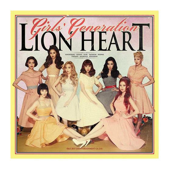 CD GIRLS GENERATION The 5th Album  Lion Heart (Local)
