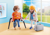 Playmobil 70079 Duo Pack Doctor and Patient  ดูโอ หมอ และคนไข้