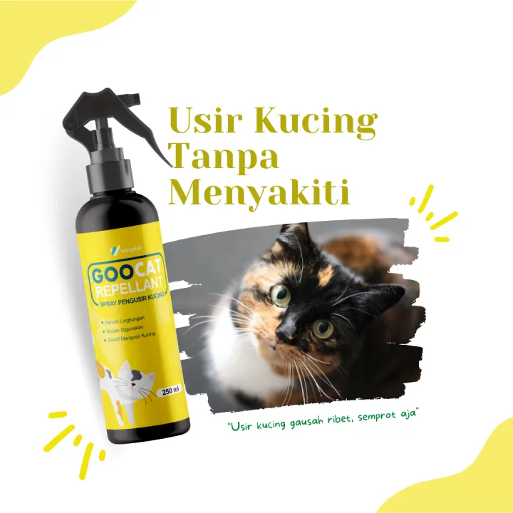 Spray GOOCAT Pengusir Kucing Cat Repellent Obat Pengusir Kucing Liar
