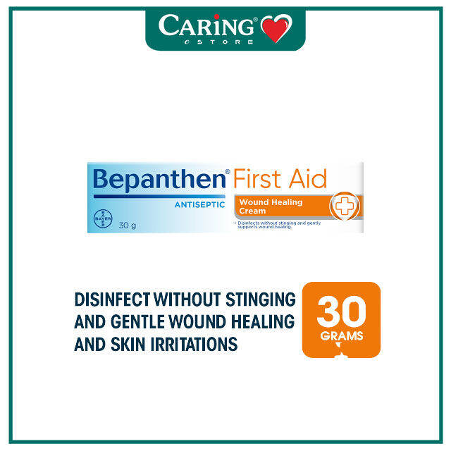 Bepanthen First Aid Cream (30g) Antiseptic Wound Healing Cream Lazada