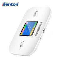 Benton Unlock 3G 4G Lte Mifi Wireless Router Pocket Wifi Sim Card Plug and Play Hotspot 10 Users ASR Chip WPAWPA2 LCD Display