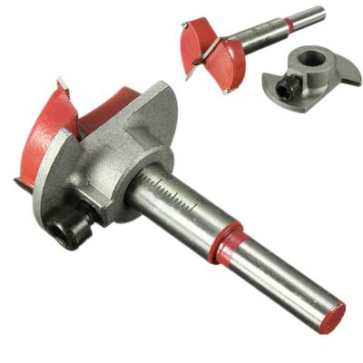 HH-DDPJCemented Carbide 35mm Hole Saw Woodworking Core Drill Bit Hinge Cutter Boring Forstner Bit Tipped Drilling Tool