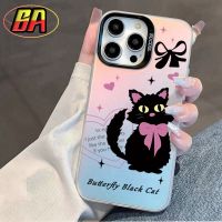 สำหรับซัมซุงกาแล็คซี่ S23 S22อัลตร้า S21 FE S20แมวการ์ตูนน่ารักเคสโทรศัพท์แบบขัดด้านบลูเรย์ซอฟท์ฝาหลังป้องกันแรงกระเทือน