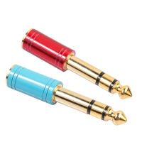 6.5mm 6.35mm 1/4inch Male to 3.5mm 1/8inch Female Jack Stereo Headphone AUX Cable Audio Adapter Plug For Guitar Plug Amplifier Jack Mix Earphones Speaker Handset MIC