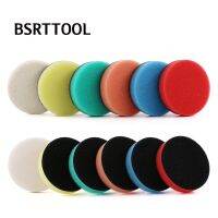 BSRTTOOL Polishing Pads 2 Inch Auto Car Polishing Pad Kit Thread M14 5-8-11Sponge Pads for Car Polisher Power Tools Accessories