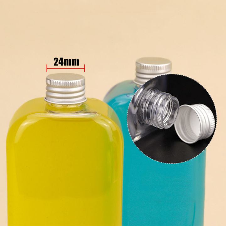 geminini-hoomall-5ชิ้น-botol-minuman-แบนพลาสติกสำหรับสัตว์เลี้ยงนำมาใช้ใหม่-ใช้แล้วทิ้งเกรดปลอดสาร-bpa-แก้วเอนไซม์คริสต์มาสปีใหม่ปาร์ตี้ครัว