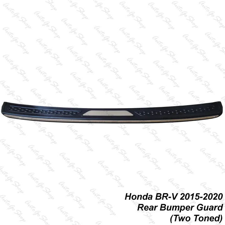 Honda BR-V 2015-2020 Rear Bumper Guard / Rear Stepsill Guard (Two Toned ...