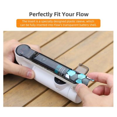 ”【；【-= Colorful Insert Sticker For Insta360 Flow Decals Pliable Durable Dust-Proof Anti-Scratch Soft Cover Skin Accessories Set Kit