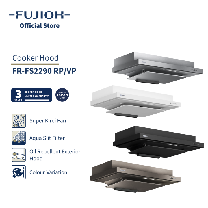 FUJIOH FRFS2290VP Slim Cooker Hood (Ventilation Type) Lazada