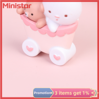 Ministar รถไฟตกแต่งตกแต่งเค้กเรซิ่น3ชิ้นสำหรับตกแต่งงานปาร์ตี้อีสเตอร์ของเด็ก