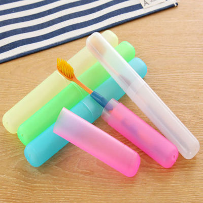 Toothbrush Travel Kit New Tube Storage Container Toothbrush Holder Bathroom Storage Rack Travel Toothbrush Case