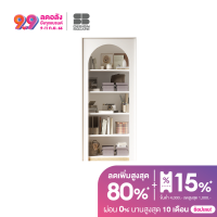 [กทม. 3-5 วัน ส่ง] SB Design Square KONCEPT FURNITURE KONCEPT FURNITURE ตู้เก็บของ ตู้สูง KC-PLAY ขนาด 80x45x180 ซม. - สีขาว