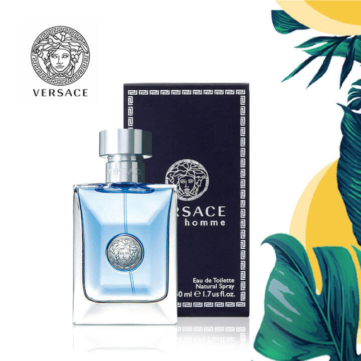 【Versace Perfume 】Versace Pour Homme EDT 100ML Perfume for Men Wood