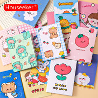 Houseeker น่ารักมินิแบบพกพาโน๊ตบุ๊คเด็กเล็กวารสารและบันทึกทุกวันกระเป๋า Notepad นักเรียนโรงเรียนสำนักงาน