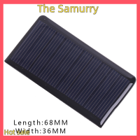 Samurry ✨Hot Sale✨ Car 1PC SOLAR PANEL 5V 60MA สำหรับ MINI SOLAR PANEL CHARGING and generating electricity