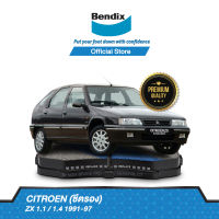 Bendix ผ้าเบรค CITROEN ZX 1.1 / 1.4 ปี 1991-97