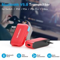 SOOMFON Wireless Bluetooth 5.0 Transmitter 3.5mm Low Latency Audio Adapter for PC Headphones Nintendo Switch Lite Accessories Wall Stickers Decals